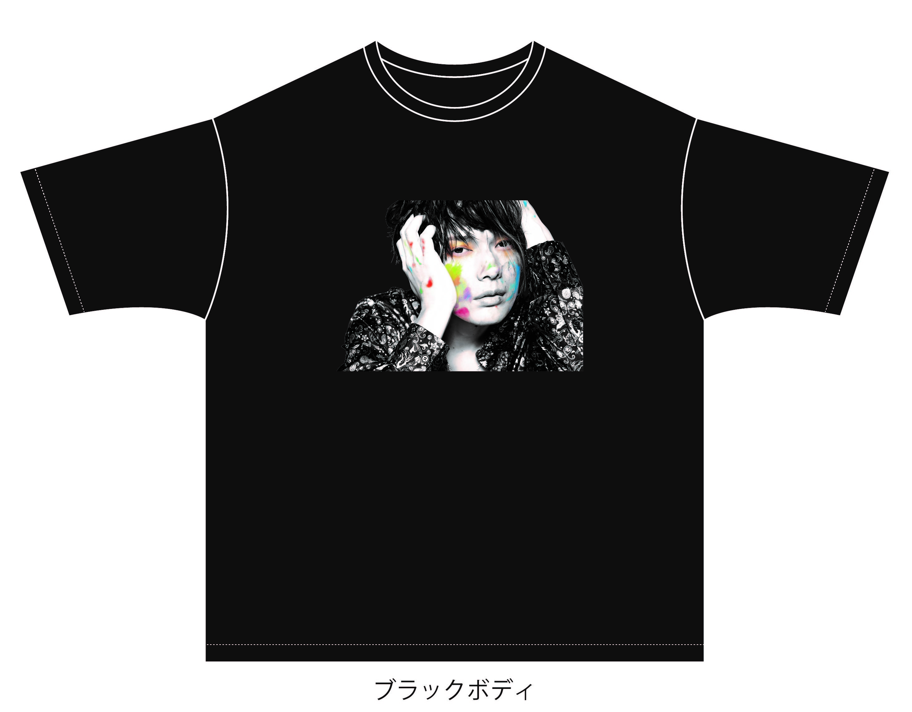 ビッグシルエット Tシャツ BLACK（崎山つばさ 32nd Birthday Event 2021）
