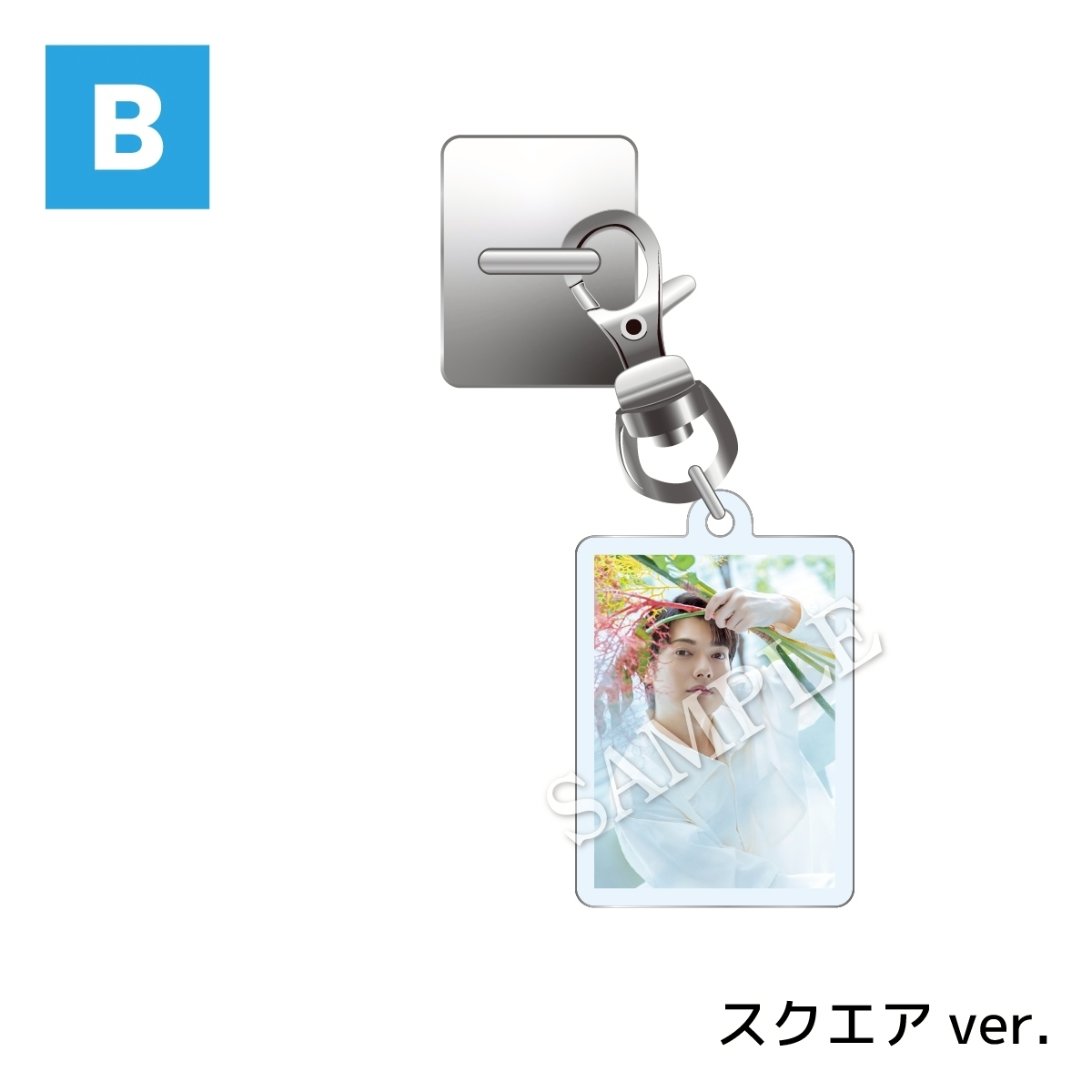 スマホアクリルチャームハンガーB
